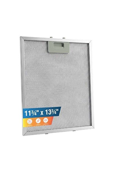 Duravel 11 3/4 x 13 3/4 inch 3-Layer Aluminium Grease Cooker Range Hood Filte...