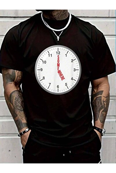 799 100% Cotton 5 O'clock Somewhere - Five Pm Off Work Funny Men's Black Vaca...