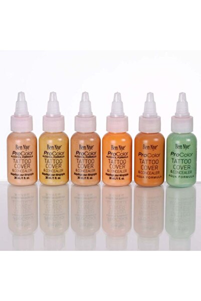 BenNye Ben Nye Procolor Airbrush Paint (Tattoo and Concealer Coverers)