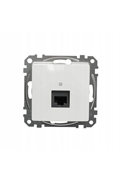 Schneider Electric Priză RJ45 k.6 UTP SCHNEIDER SEDNA DESIGN ALB
