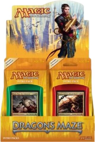 Magic The Gathering Magic: The Gathering Dragons Maze Intro Pack Box