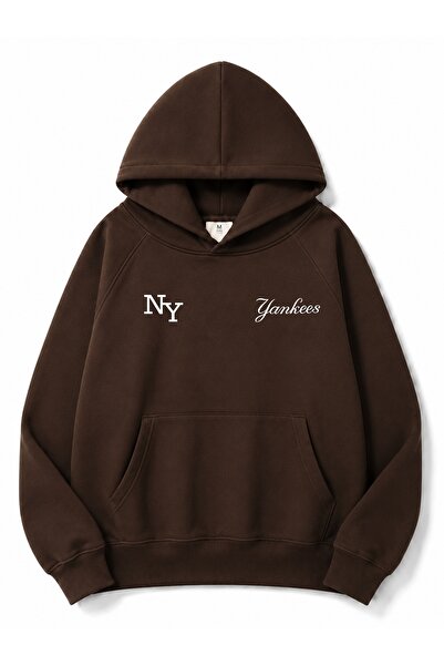 Boi Unisex New York Yeankiee Sweatshirt Premium Quality Thick Hoodie Hooded
