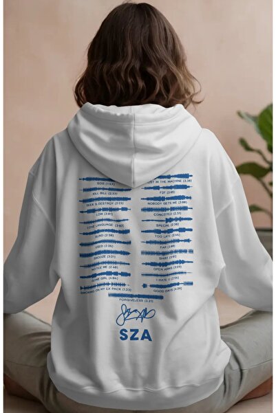 SEVBANO Sza Rapper Singer Back Printed Unisex Oversize Premium Hoodie