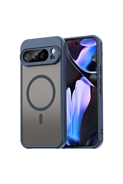 Techsuit Husă pentru Google Pixel 10 Pro XL, HaloFrost II MagSafe, albastru m...
