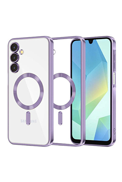 Techsuit Husă pentru Samsung Galaxy A16 4G, Lux Crystal MagSafe, mov - mov