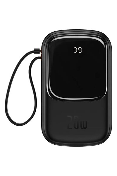 Baseus Baterie externă Qpow Pro, 20000 mAh, 20W, Negru – PPQD060201