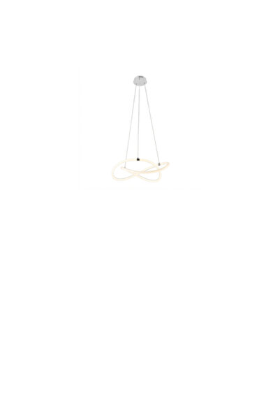 Siera Zoe Two-Tier Chandelier Black Frame 820826