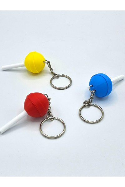 Generic Brand Lollipop Keychain Colorful Candy Design Cute Bag Charm