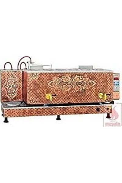 Antik Bakır Elektrik + Gazlı Full Otomatik Çay Kazanı - 6 Demlikli