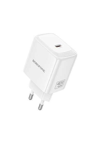 Borofone Încărcător de perete (BN33) - Port USB-C, PD 40W, Priză UE, Tehnolog...
