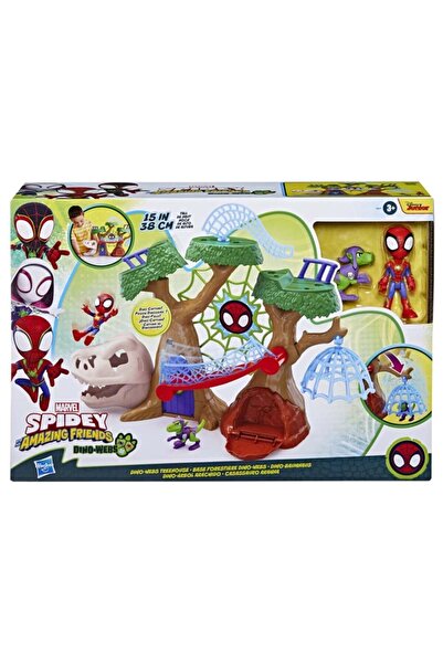 Hasbro Set figurine Spiderman si prietenii sai, Hasbro, Dino Webs, multicolor...