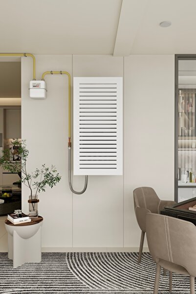 Furnitt Home Midas Beyaz Kombi Dolabı 110 cm (100% MDF)