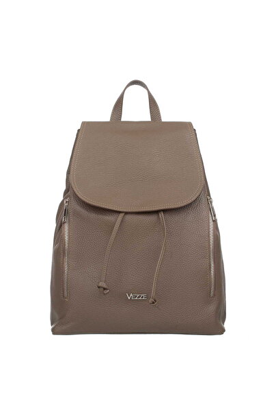 vezze Rucsac din piele de damă Campo Taupe