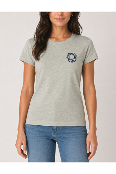 Evendi T-Shirt - Πράσινο - Κανονική εφαρμογή