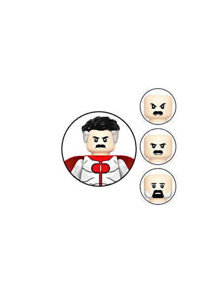 Choice1 MB0016 مكعبات بناء كلاسيكية بتصميم شخصية إنفينسيبل الكرتونية، صندوق أ...