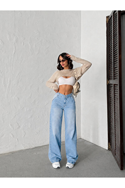 blue wings denım co. Blugi - Albastru - Boyfriend