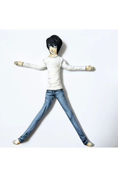 Choice1 Bandai WHITE Anime Death Note L.Lawliet Cosplay Doll Plush Stuffed Do...