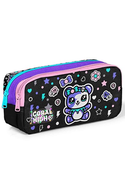 Coral High Teddy Bear Desenli Kalem Kutusu 31042