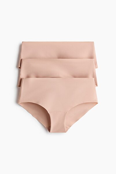 H&M 3'lü İz Yapmayan Hipster Külot Lycra®