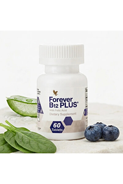 Forever Living Products FOREVER B12 PLUS VİTAMİN B12 VE FOLİK ASİT İÇEREN TAK...