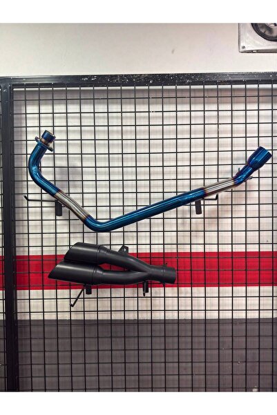 BAY DRİFT L BUKALEMUN HEADERS VE SİYAH AKRAPOVİÇ EGZOZ KOMPLE SET 51MM