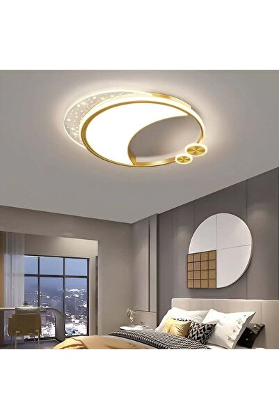 OEM LED полилей Marco с дистанционно управление, 51W, димируем, златен, метал...