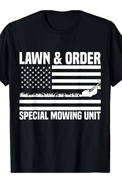9TAY Order Special Unit Lawn Mowing T-Shirt