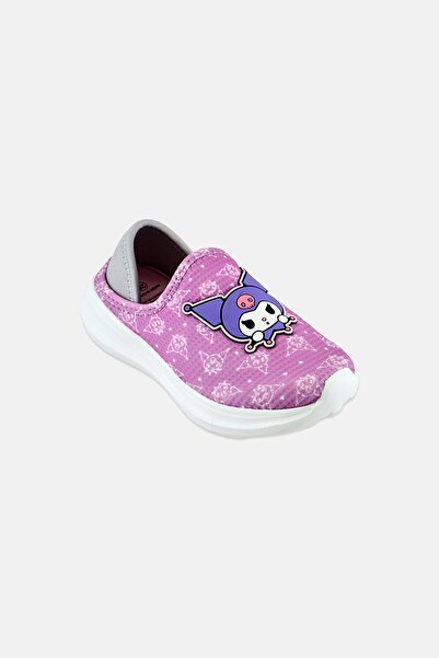 SANRIO Kids Girl Kuromi Slip On Sneaker Shoes, Lavender