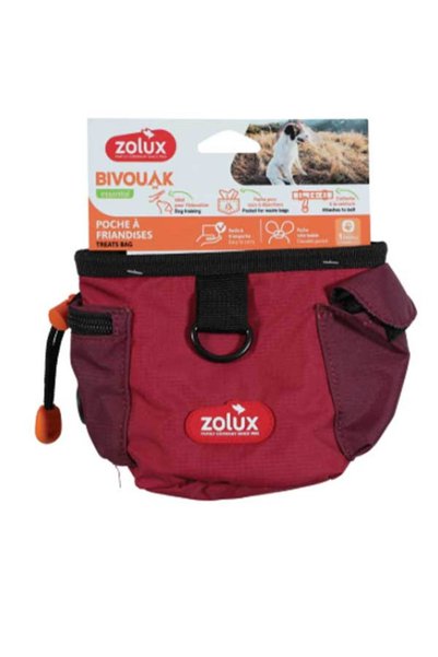 Zolux BVK Treat Bag, Red