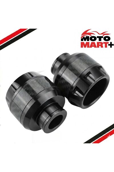 motomart+ Kawasaki Ninja 500 Siyah Teker Koruma Takozu 2 Adet Mr4482