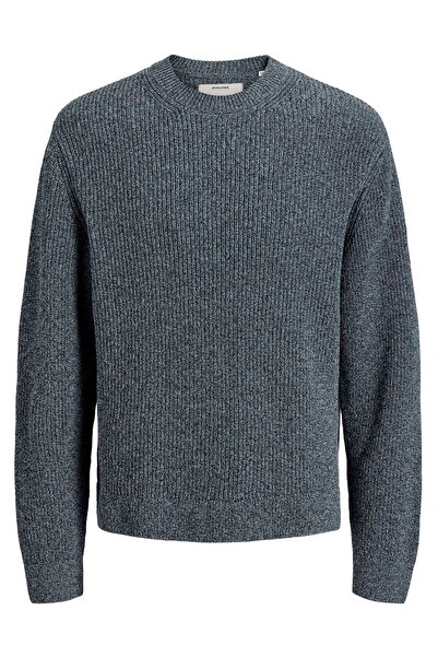 Jack & Jones Plus Size Crew Neck Knit Sweater - Fusion