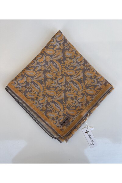 SİLKHOMEE SilkHome Pamuklu Soft Eşarp Desenli