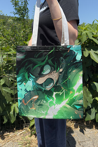ZipZap My Hero Academia V3 Summer Winter Double-Sided Canvas Print Tote Bag A...