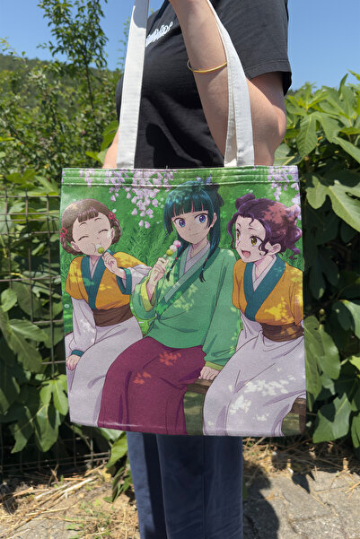 ZipZap Kusuriya No Hitorigoto V2 Summer Winter Double-Sided Canvas Print Tote...