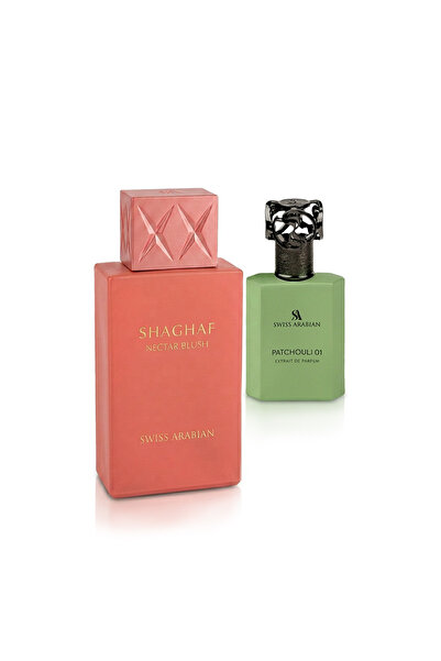SWISS ARABIAN Shaghaf Nectar Blush Extrait de Parfum Patchouli 01 50 ml + Sha...