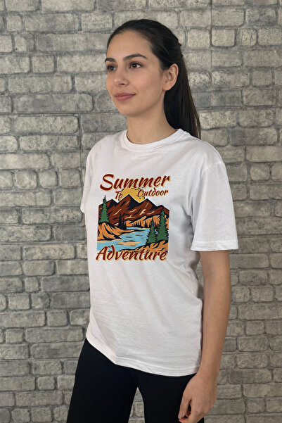 örses Summer to Outdoor Adventure Printed Premium T-Shirt |   Special Gift In...