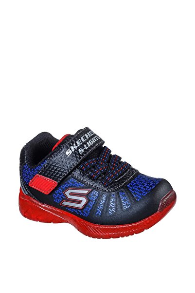 SKECHERS , Pantofi sport cu velcro S Lights: Ilumi-Brights Tuff Track