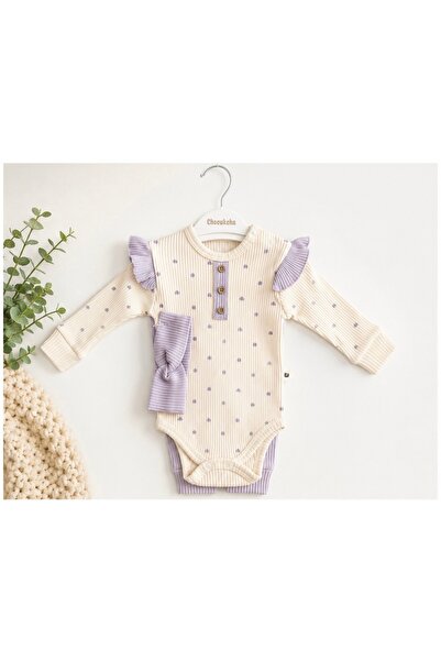 Generic Brand Bandana Outfit with Ruffled Sleeves