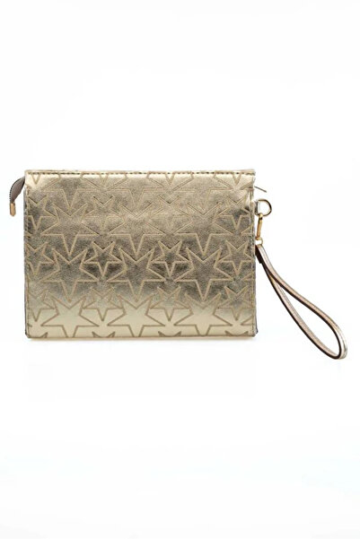 Zeyne Ženska torba sa zlatnim zvezdama, elegantna clutch torba sa vezom za za...
