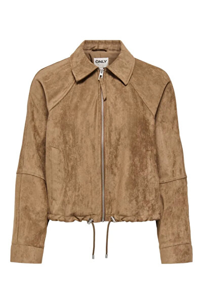 ONLY Onllıxa L/S Faux Suede Jacket Cc Pnt Kadın Mont 15376829