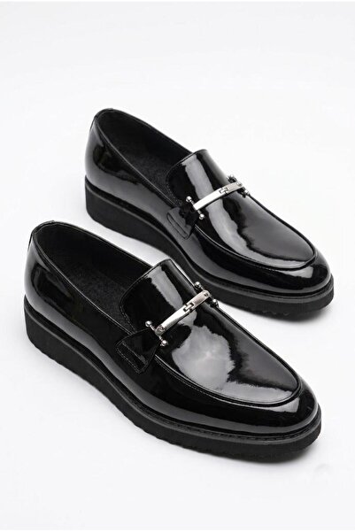 fort 61537 Black Patent Leather Groom's Shoes Suit Shoes Men's Shoes