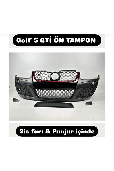 Genel Markalar Golf 5 Gti ön tampon + sis farı + panjur / golf 2005-2009 ön t...