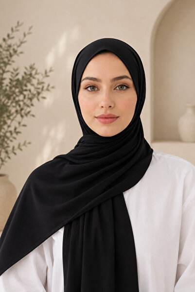 MELİSA AVM Penye Şal - Kadın Tesettür viskon Hijab likralı