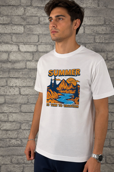 örses Summer Is Time to Vacation Printed Premium T-Shirt |   Special Gift Inc...