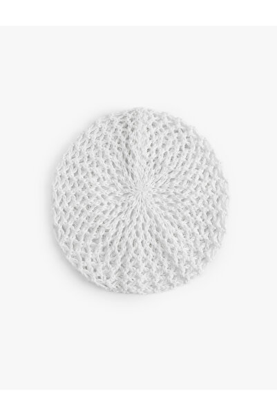 Koton Knit Detailed Painter Hat