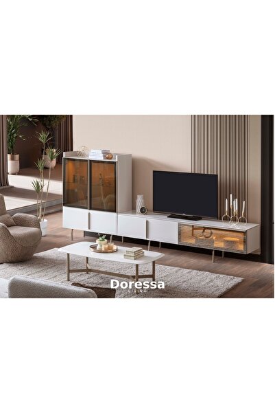 Doressa Living Lobby Vitrinli Tv Ünitesi
