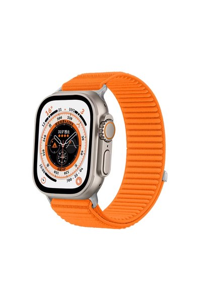 REDz Accessories Textile Wave Loop Strap Made of Woven Nylon, Apple Watch, Ad...