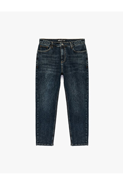 Koton Normal Bel Cepli Pamuklu Tapered Fit Jean Pantolon - Joe Jean