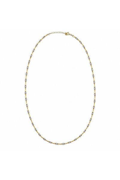 Sembol Gold 14 Ayar Bambu Dorika Altın Kolye 45+5 cm