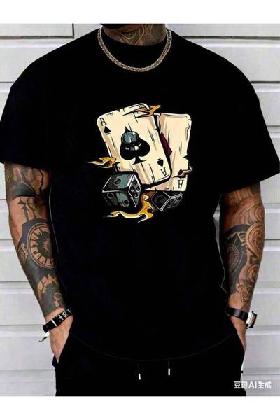 23ERVA (180 T-Shirt) For Men's Women's Summer Round Neck Short Sleeved Casual...